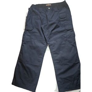 5.11 Tactical Men's Cargo Pants Blue Size 32 Regular Utility Workwear